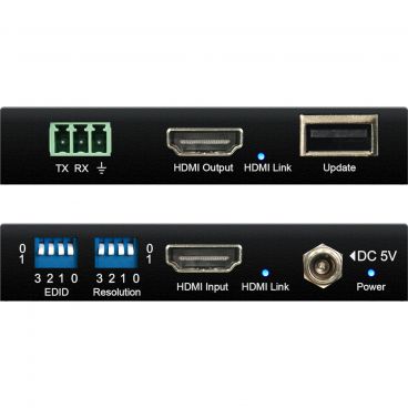 Blustream SC11HD HDMI 4K HDCP 2.2 compliant Down-Scaler - Front & Back