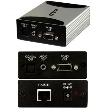CYP CA-COMP50R CAT5 PC/HD Receiver with Audio up to 50m