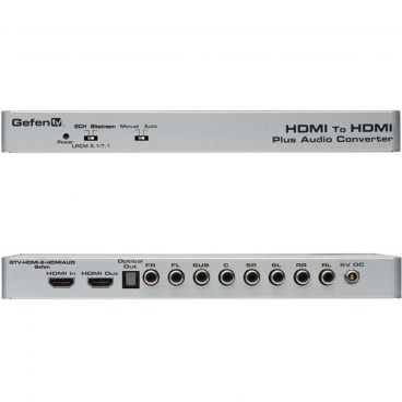 GefenTV GTV-HDMI-2-HDMIAUD HDMI to HDMI Plus Audio Converter 