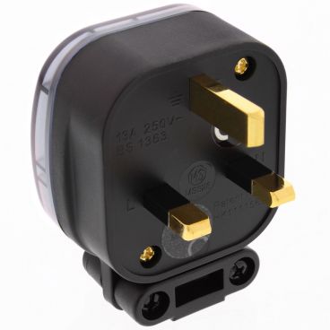 MS HD Power Audio Quality 13A UK Plug Gold - MS328G