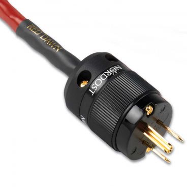 Nordost Red Dawn Power Cord IEC - UK 3 Pin Plug