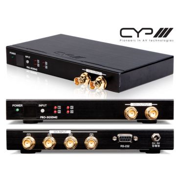 CYP PRO-3GSDI42 4x2 Switching Distribution Amplifier