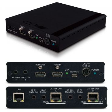 CYP PU-1H2HBTE 1x2 HDBaseT Splitter (100m) including HDMI output bypass - Ex-Demo