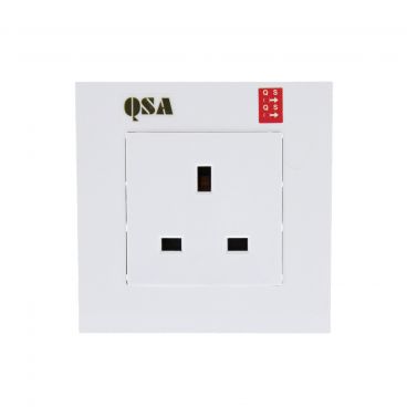 Quantum Science Audio Red High-End Single-Socket Wall Plate
