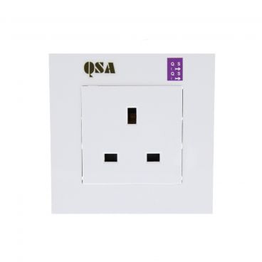 Quantum Science Audio Violet Entry-Level Single-Socket Wall Plate