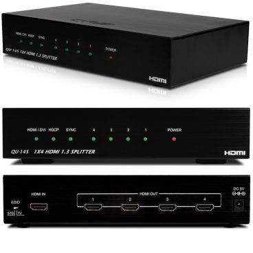 CYP QU-14S 1 to 4 HDMI Distribution Amplifier (HD Distribution)