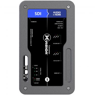 Theatrixx xVision True1 Video Converter - SDI Audio DeEmbedder