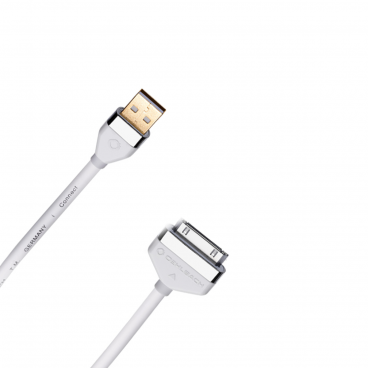 Oehlbach i-Connect IP/U, USB to iPod/iPad/iPhone - White 