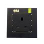 Quantum Science Audio Yellow Entry-Level Single-Socket Wall Plate