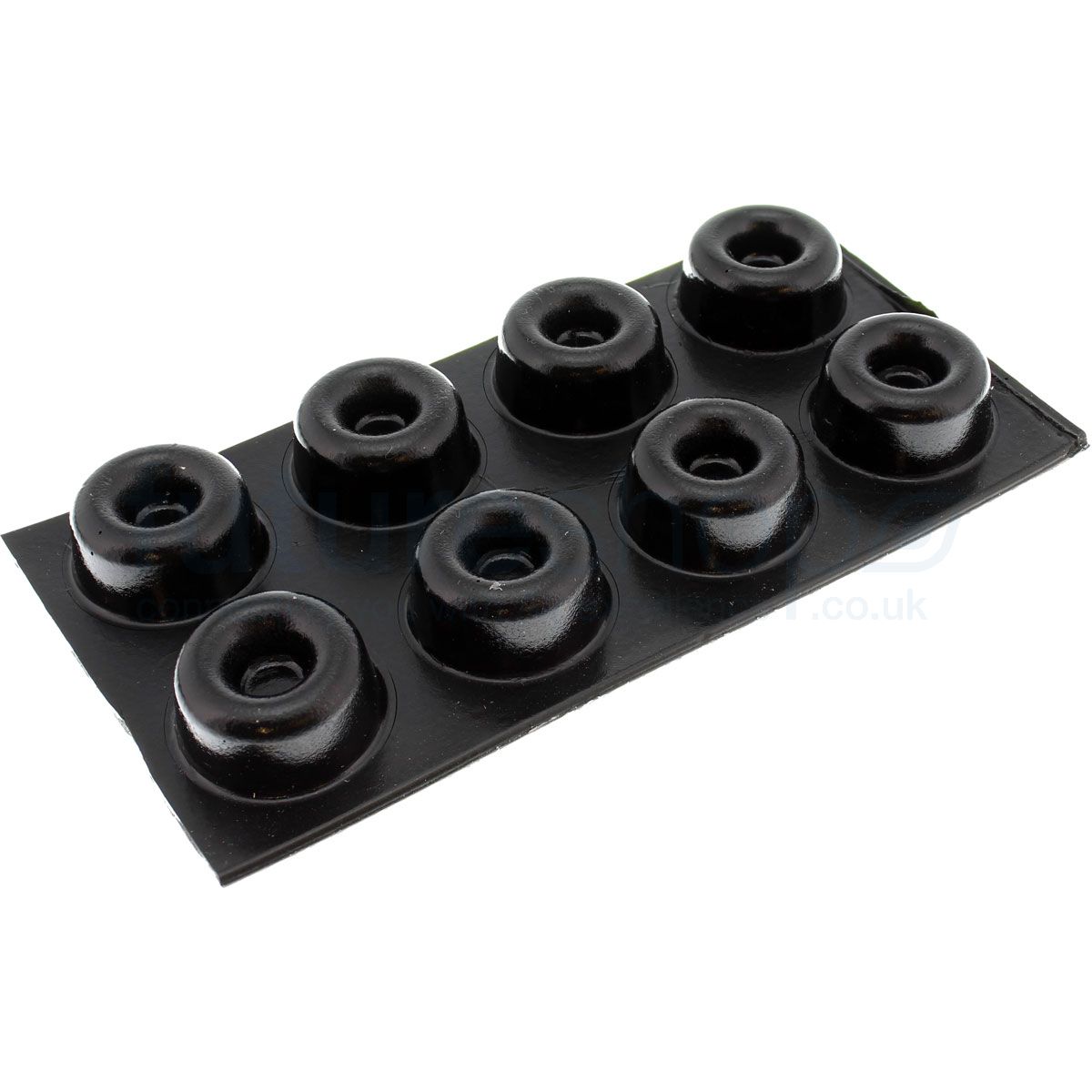 8x Speakers & Speaker Stand Protectors BLACK Isolation Gel Pads 