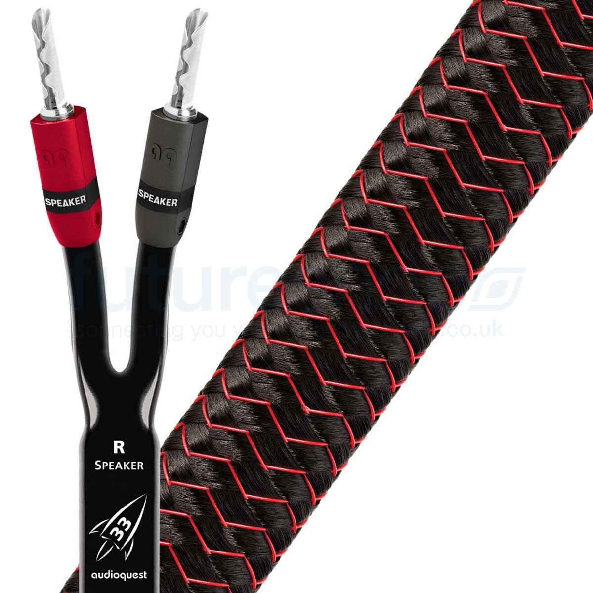 Rocket 33 speaker cable clearance