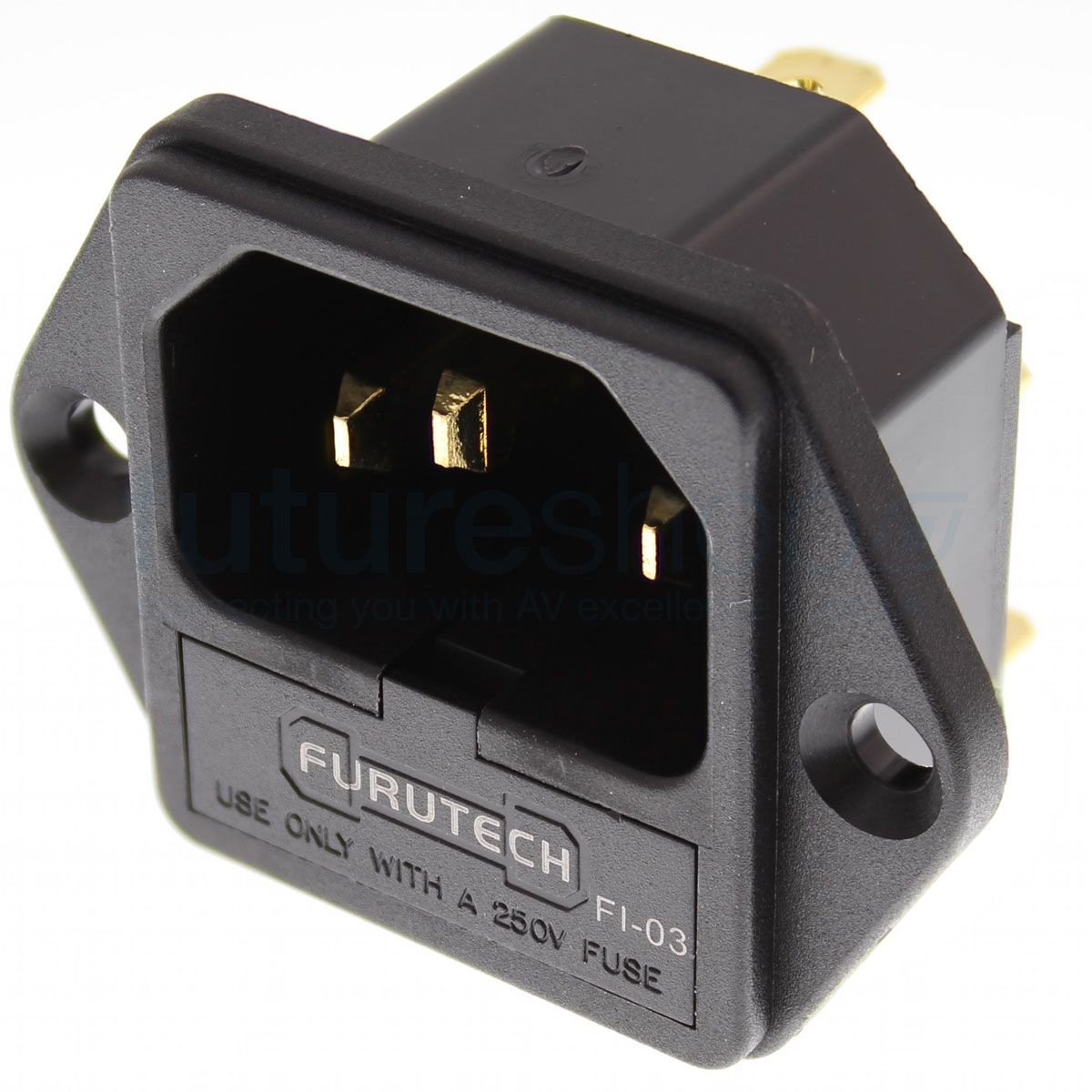 Furutech FI03 High Performance IEC Inlets Gold Future Shop